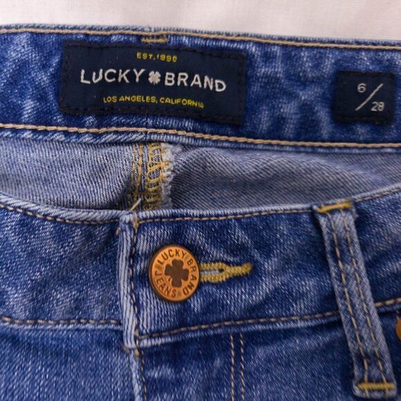 Lucky Brand Blue Jeans Lolita Skinny 6/28 - Picture 4 of 6